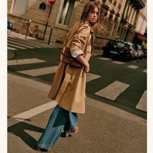 Classic Tan Trench Coat for Women